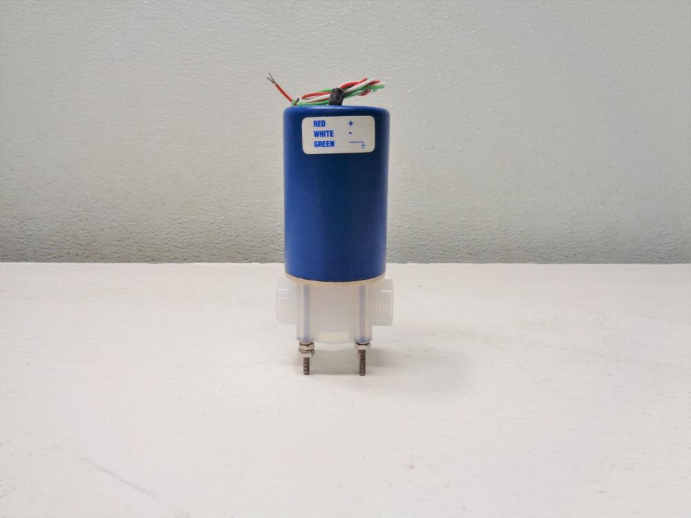 Galtek Fluoroware 1/4" 2-Way Solenoid Valve, Model# 203-1414-415